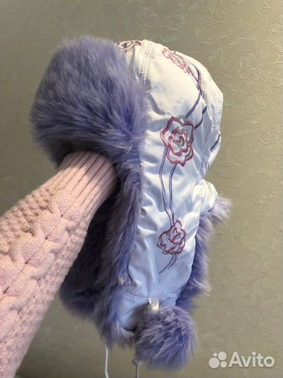 Новая шапка зимняя для девочки