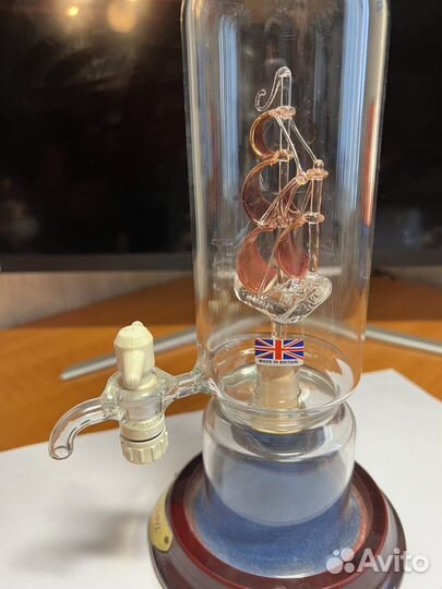 Корабль в бутылке pinta 1492 May Flower Glass