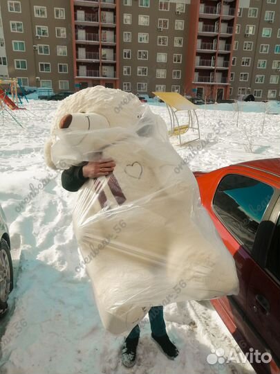 Плюшевый медведь 1.9 метра