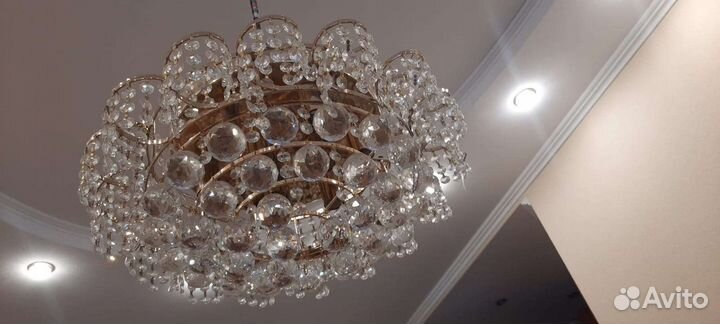 Люстра хрустальная