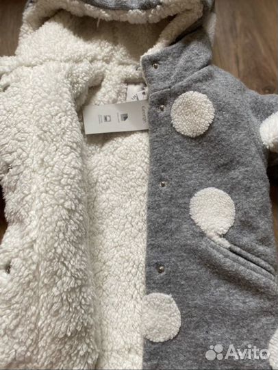 Пальто для девочки George 1-1,5 года