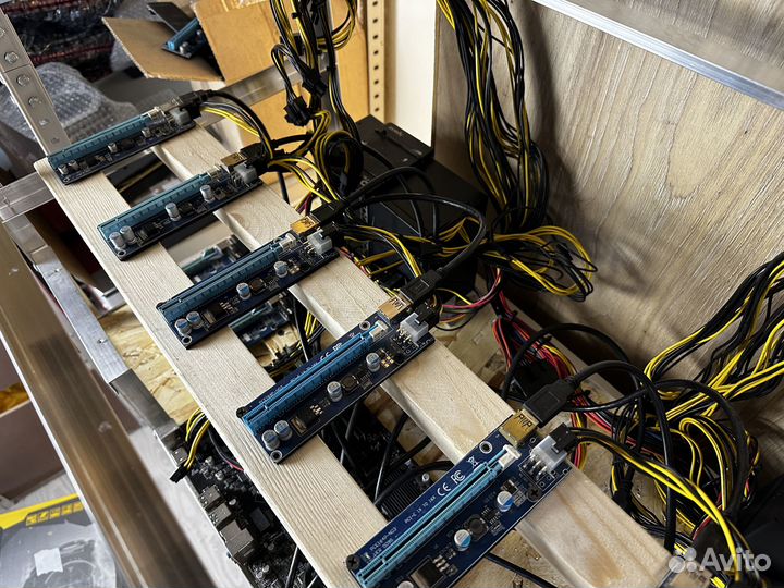 Корпус (основа) для майнинга на 12 видеокарт