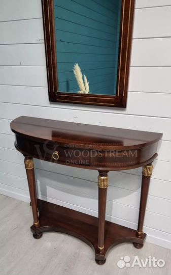 Трельяж. Зеркало с консолью. Трюмо. Винтпж. Европа