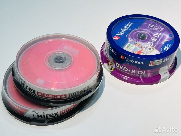 DVD диски 8,5GB 8x