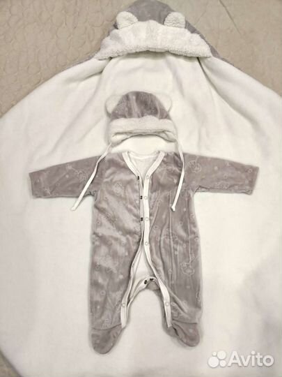 Зимнее одеяло на выписку