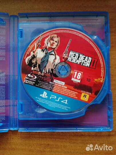 Игра Red Dead Redemption 2 (PS4)(диск новый)