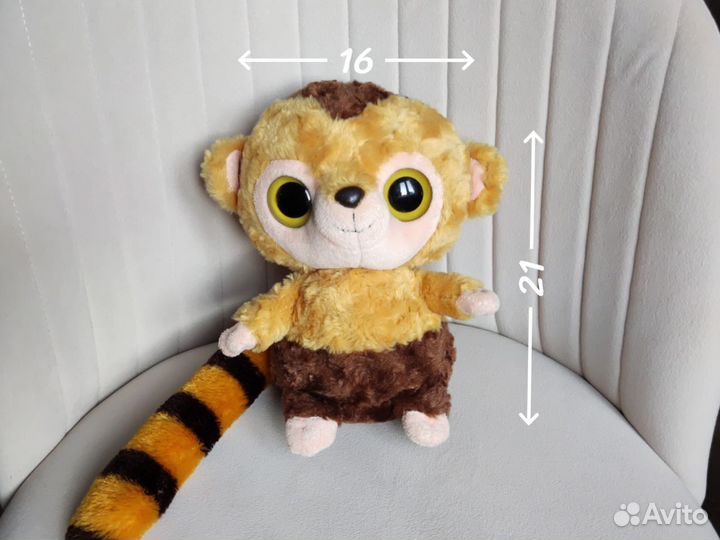 Мягкая игрушка Капуцин Руди Юху и его друзья