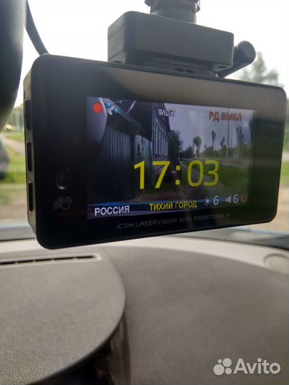 Видеорегистратор с радар детектором ibox icon wifi