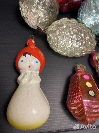 Елочные игрушки СССР