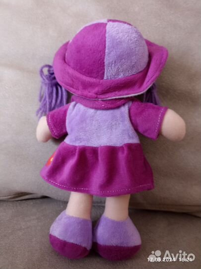 Кукла мягкая говорящая
