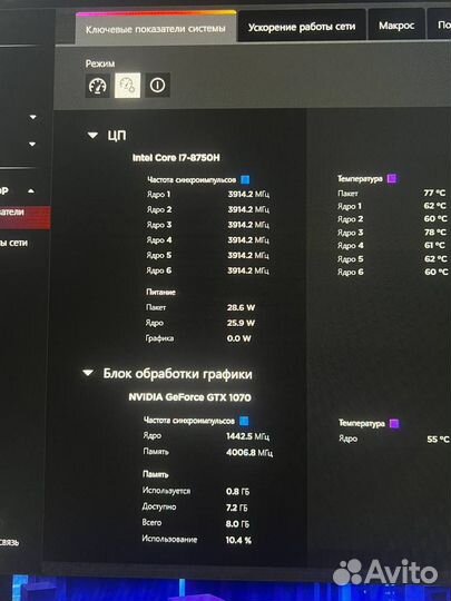 Игровой ноутбук Hp omen 17