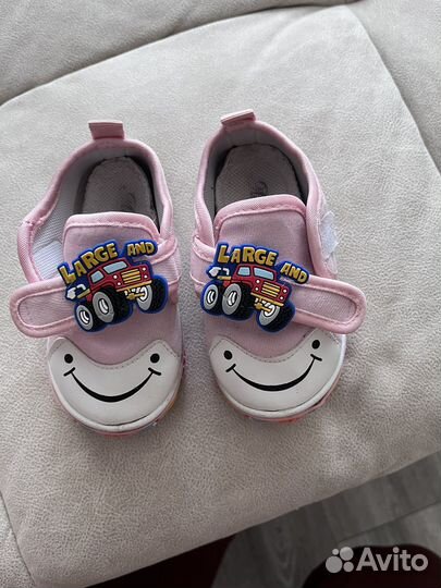 Кеды на липучке 13,5