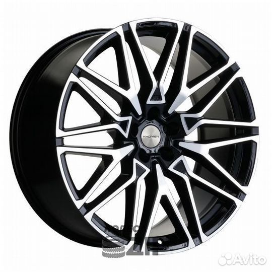 Khomen KNW 2103 9.5x21 5*112 ET31 DIA66.6 Black-F