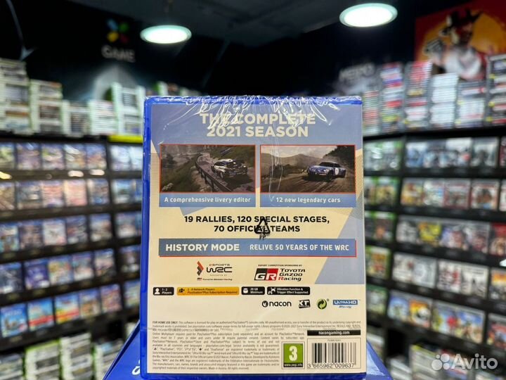 Игры для PS5: WRC 10 FIA World Rally Championship