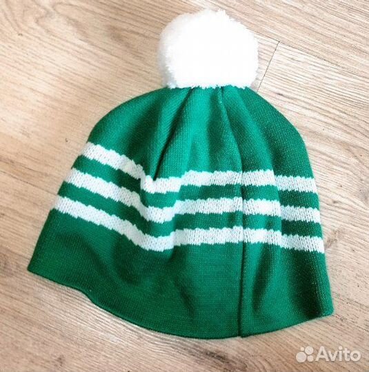 Зимний комплект шапка шарф варежки