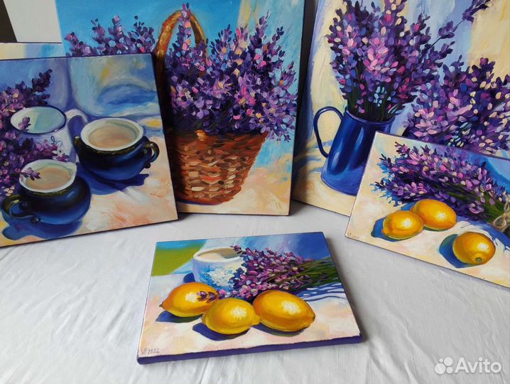 Картина маслом на холсте натюрморт