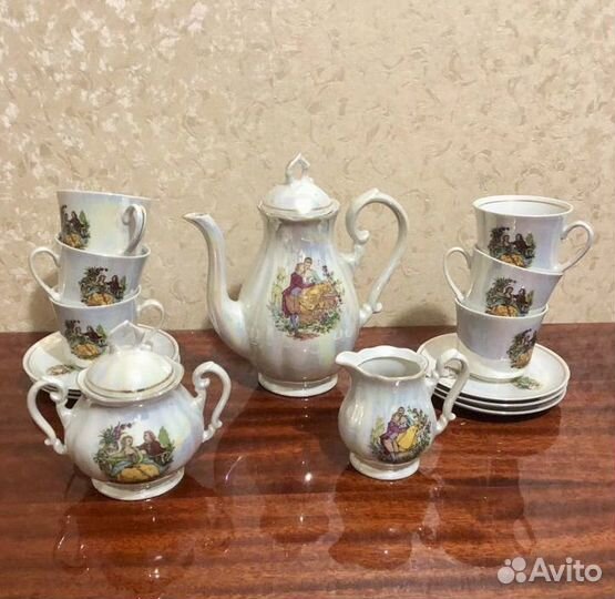 Кофейный сервиз фарфор
