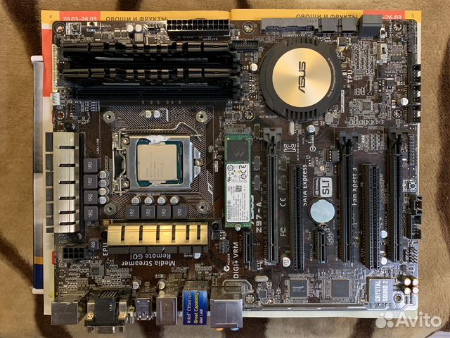 Intel core i7 4790 + комплект