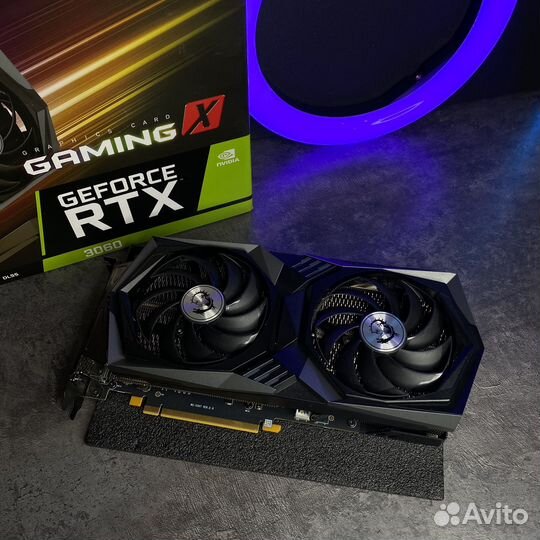 Видеокарта MSI RTX 3060 gaming X
