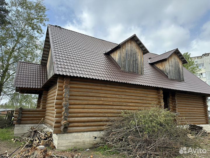 Сруб дома на разбор