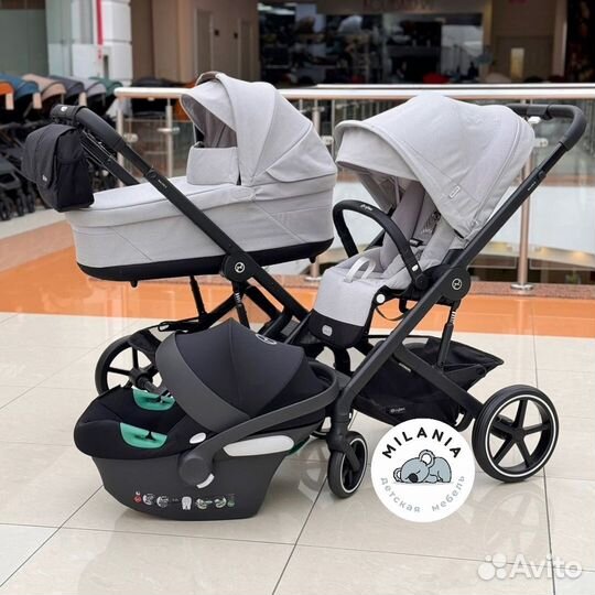 Коляска Cybex Balios S Lux 3в1 (Сайбекс)