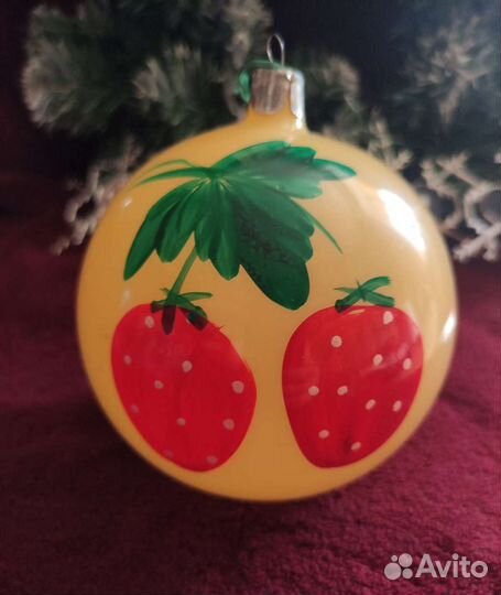 Шары новогодние СССР