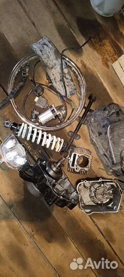 Запчасти на питбайк 125