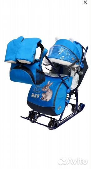 Детские санки-коляска