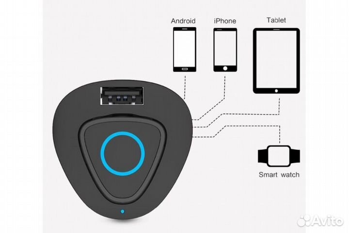 Автомобильная Bluetooth гарнитура Rock Muca