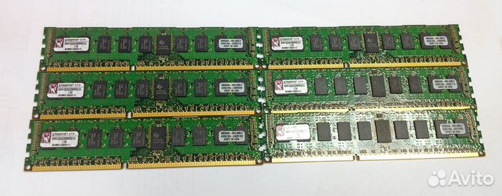 Серверная память Kingston KVR1333D3D 2GB DDR3 ECC