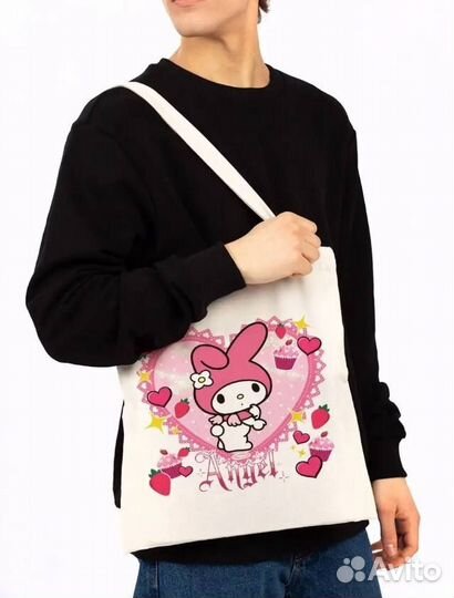 Сумка шоппер hello kitty