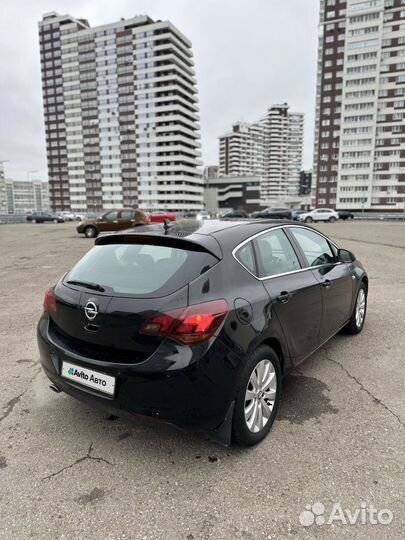 Opel Astra 1.6 AT, 2010, 233 000 км