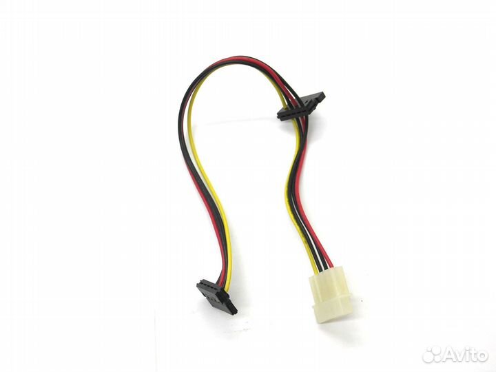 Переходник питания Molex/sata (на 2 устройство)б/у