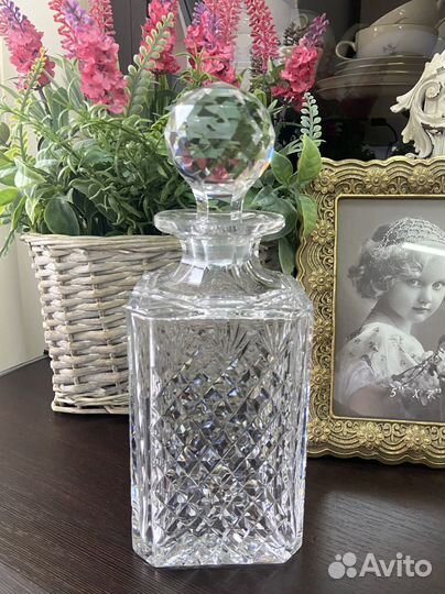 Хрустальный штоф Германия