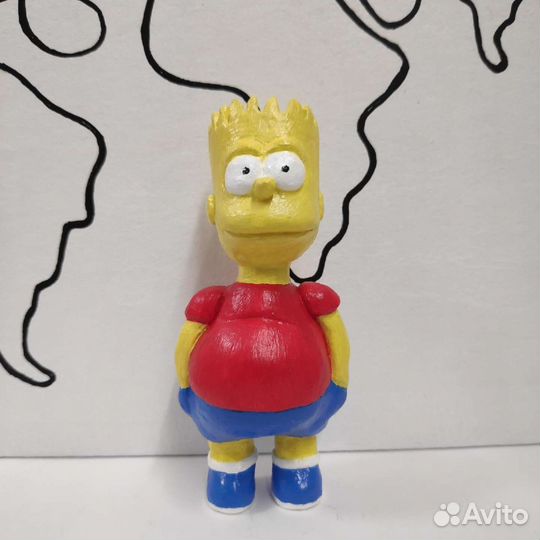 Фигурка Барт Симпсон