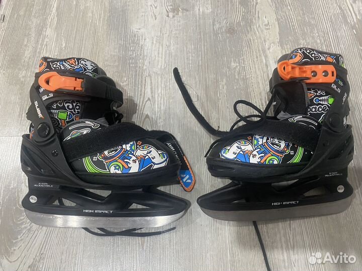 Коньки детские раздвежные 26-31р