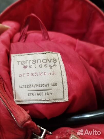 Куртка для девочки от 10 до 14 лет