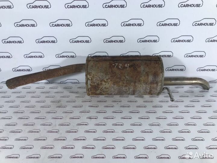 Глушитель Skoda Fabia хэтчбек 1.2 cgpa 2014