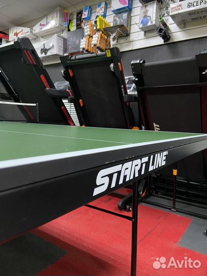 Теннисный стол Start Line Game Indoor green