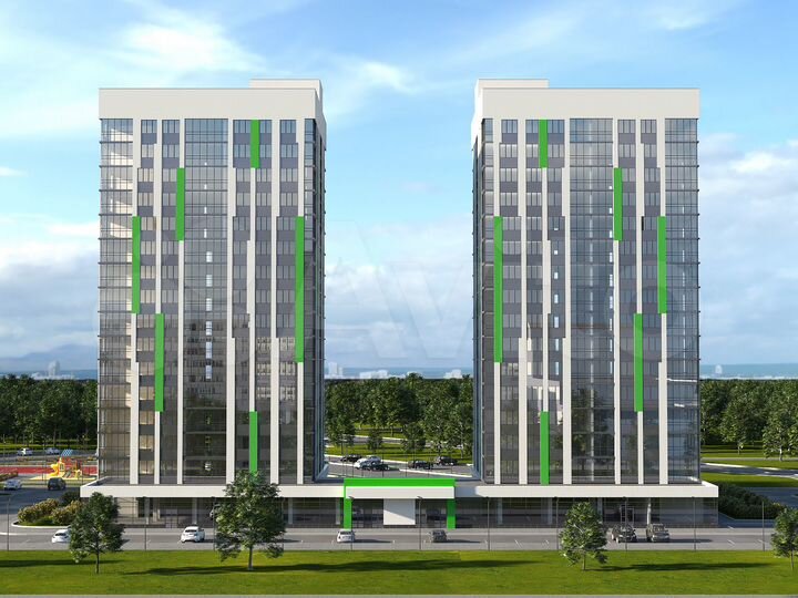 3-к. квартира, 79,4 м², 7/16 эт.