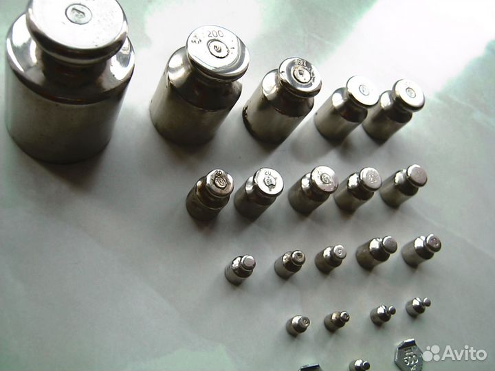 Весовые гирьки СССР