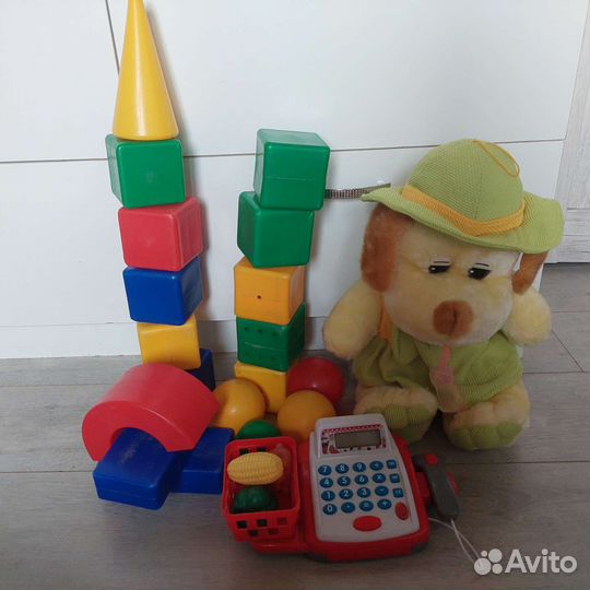 Игрушки пакетом,состояние нового