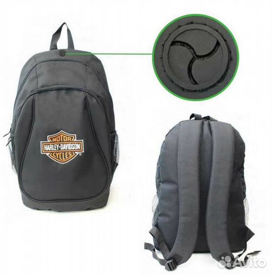 Новый Рюкзак Harley-Davidson Embroidered Bar&Shiel