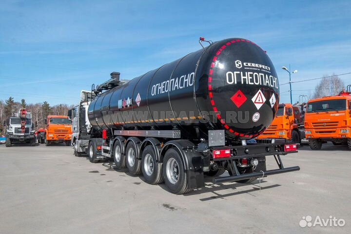 Полуприцеп химическая цистерна УралСпецТранс 946514, 2024