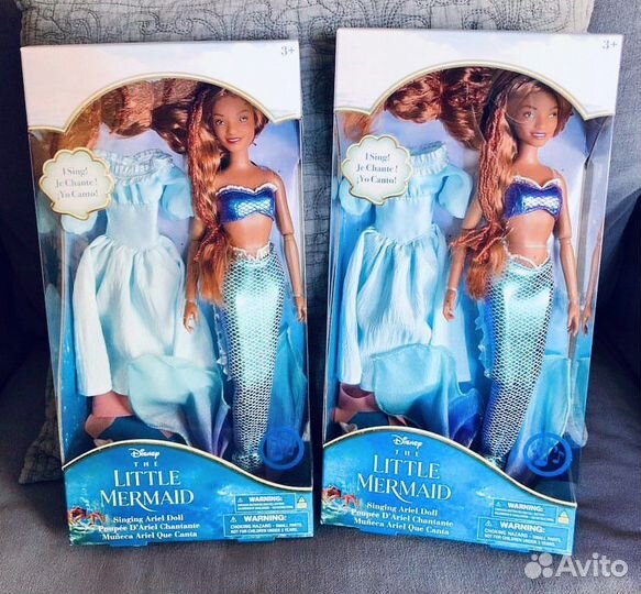 Поющая кукла Ариэль, фильм Русалочка 2023, Disney