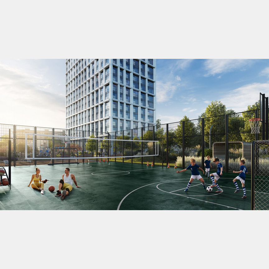 2-к. квартира, 45,3 м², 13/29 эт.