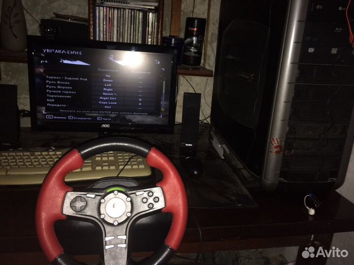 Игровой руль Logitech Formula Force EX