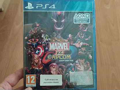 Новый диск для PS4 Marvel vs Capcom Infinite