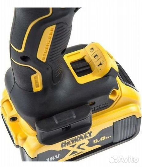 Бесщеточная дрель-шуруповерт dewalt DCD791P2