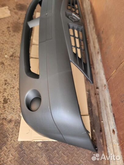 Бампер передний renault logan фаза 1